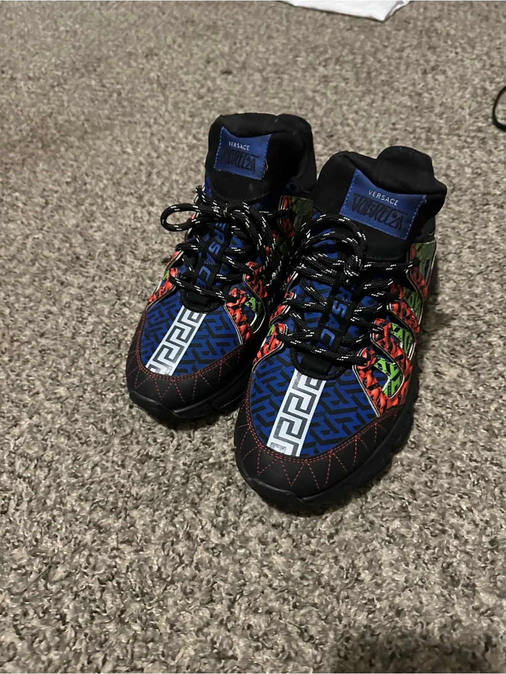 Versace Multi-Color Men’s Athletic Sneaker